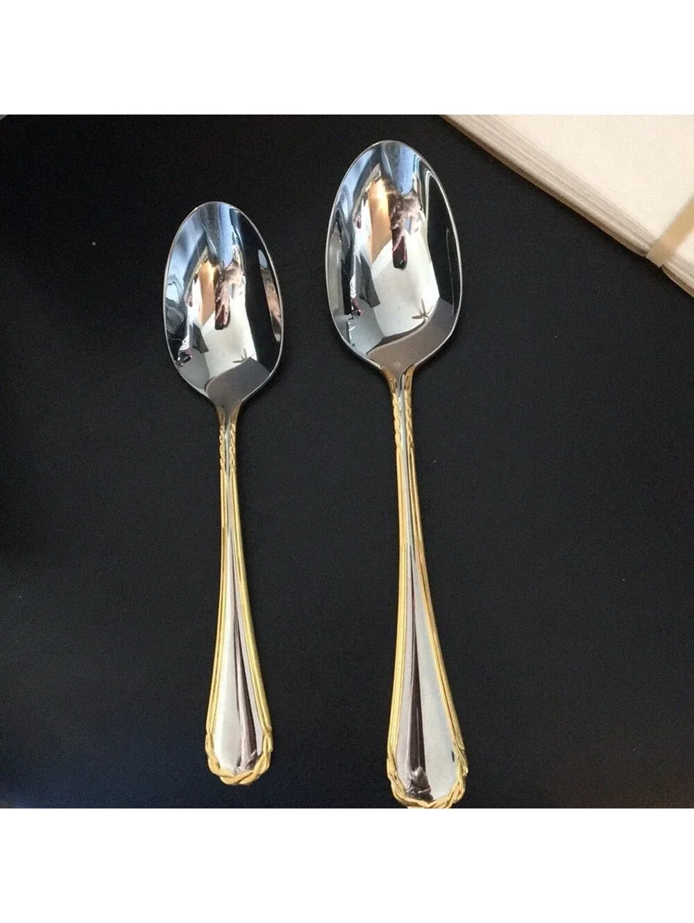 Yamazaki Tasha Gold Accent Soup Spoon